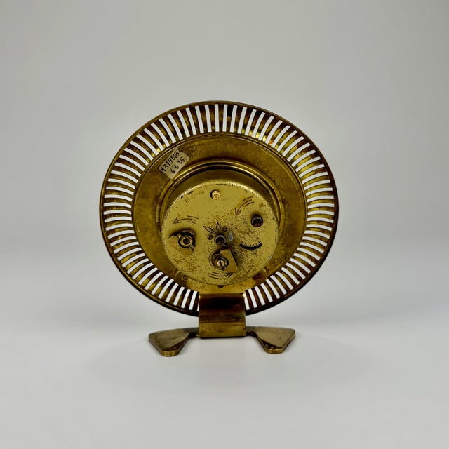 The Sun Table Clock by Heinrich Möller for Kienzle, 1930s For Sale - Image 4 of 7