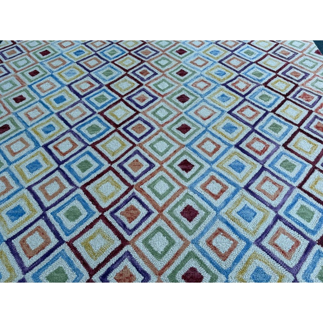 2020s 7ft 11in × 9ft 11in Nourison Vivid Ivory Area Rug For Sale - Image 5 of 10