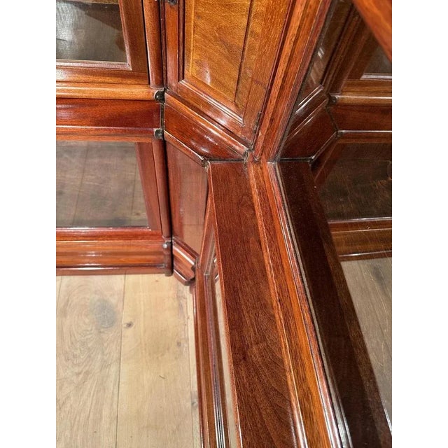 Wood Antique Modular Bookcase from Globe Wernicke, 1890s, Set of 20 For Sale - Image 7 of 13