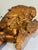 Vintage Gold-Toned Reclining Cherub For Sale - Image 12 of 12