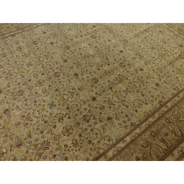 Hand Made Wool Pile Rug. 8'x 10' For Sale - Image 9 of 17