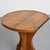Wall table made in the French Alps around 1970. The half-moon shaped solid wood tabletop is designed to be placed against...