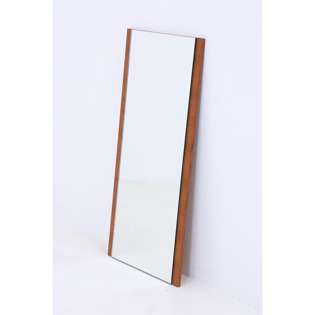 Vintage Mirror in Teak Frame, 1960s For Sale - Image 9 of 10