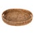 Artifacts Rattan Oval Tray For Sale