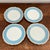 T & V Limoges France Late 19th Century French T&v (Tressemanes & Vogt Limoges 0plates- Set of 4