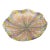 Vintage Murano Fratelli Toso Latticino Ribbons Large Glass Bowl, Italy, 1960's For Sale