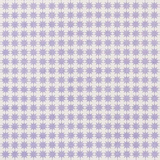Schumacher X Studio Bon Stella Fabric in Lilac For Sale