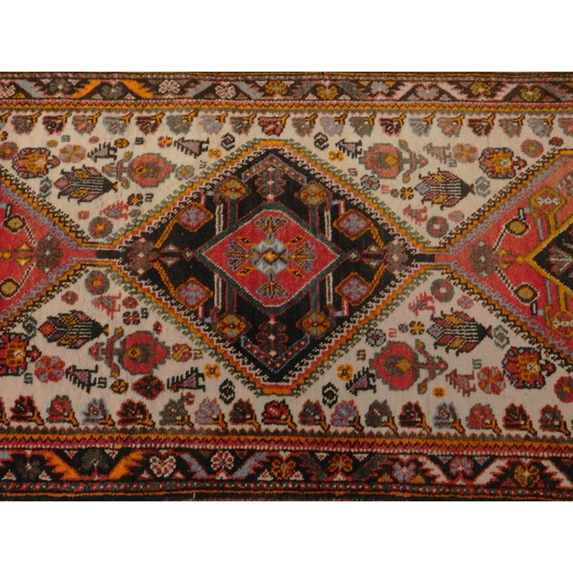 Vintage Hand Knotted Persian Runner. 2'3"x 7' For Sale - Image 10 of 13