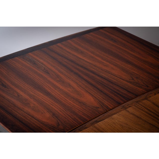 Brown Rosewood Dining Table by Svend Aage Madsen, 1960s For Sale - Image 8 of 11