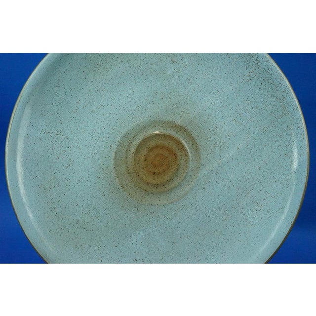 Vintage Futurist-Style Maiolica Plates by Galvani, Pordenone, Italy, 1930s, Set of 4 For Sale - Image 6 of 17