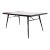 Paul McCobb Planner Group Black Lacquered Extension Dining Table, Newly Refinished For Sale