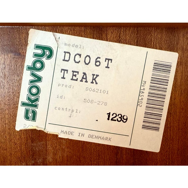 Wood Danish Modern Expanding Model Dc06 "Lotus" Dining Table in Teak by Skovby Møbelfabrik, Denmark, C. 1970's For Sale - Image 7 of 12