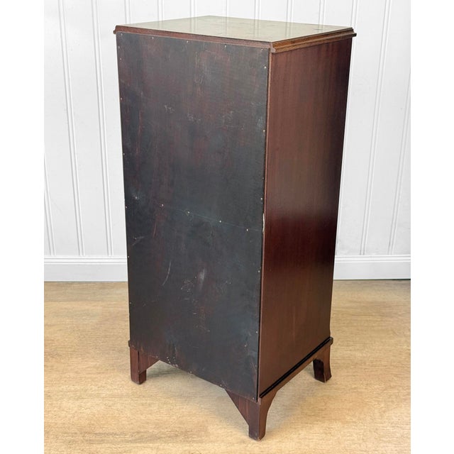 Antique Traditional Mahogany 11-Drawer Sheet Music File Cabinet For Sale - Image 13 of 13