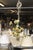 Hand Painted 5-Light Tole Floral Chandelier, 1950s Italy For Sale - Image 11 of 14