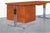 Mid-Century Modern German Teak and Chrome Executive Desk For Sale - Image 11 of 15