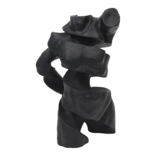 Surrealist Unraveling Fragmented Male Torso Resin Sculpture by Tms, 2005 For Sale