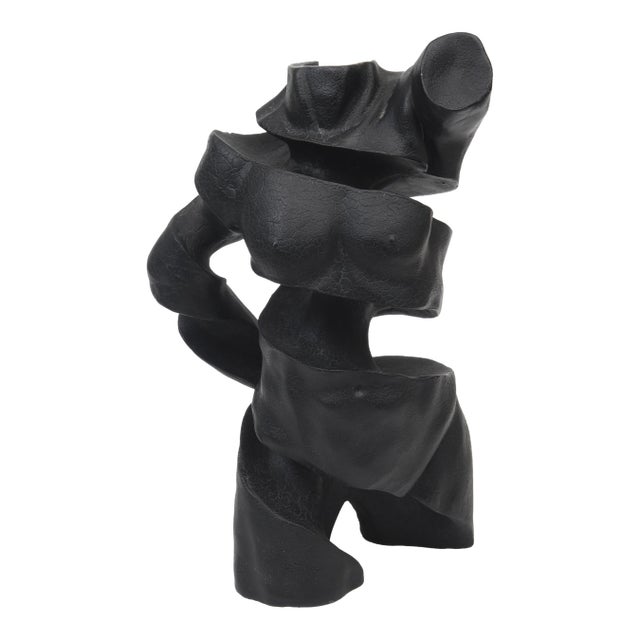 Surrealist Unraveling Fragmented Male Torso Resin Sculpture by Tms, 2005 For Sale