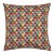 Geometric Diamonds Woven Cushion With Fibre Filler - 55x55cm (22"x22") For Sale