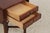 Brown Henkel Harris Cherry 2 Drawer Drop Leaf Table For Sale - Image 8 of 15