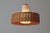 Pedant Lamp in Opal Glass with Braided Rattan from Doria, Germany, 1960s For Sale - Image 3 of 12