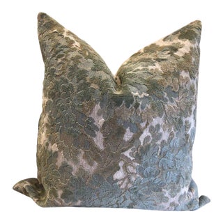 Cowtan and Tout “Walden“ in Sage Lumbar Pillow 12" x 24" - Single For Sale