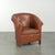 English Cowhide Leather Club Armchair For Sale - Image 14 of 14