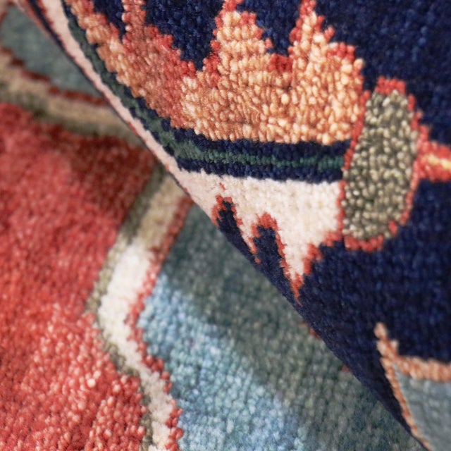 2020s Pasargad Home Serapi Rust Wool Area Rug- 7' 9'' X 10' 1'' For Sale - Image 5 of 7