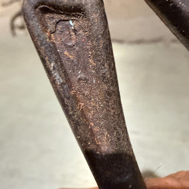 Antique Carpenter's Pincers Eye Hole Gripper Plier Industrial Decor For Sale - Image 10 of 10