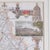 Glass Vintage Cambridgeshire County Map, English, Framed, After Thomas Moule, Revival For Sale - Image 7 of 12