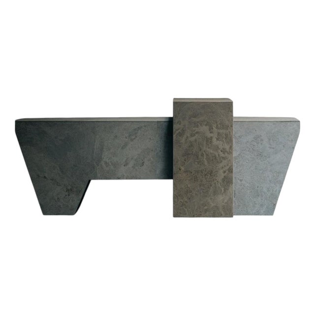 Matek Monolith Coffee Table in Recycled Composite by Project Materia For Sale