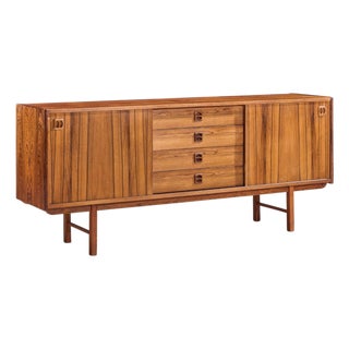 Erik Wørts Ladoga Mid Century Swedish Rosewood Credenza For Sale