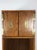 Vintage Campaign Style Tall Cabinet With Lighted Shelving by Stanley For Sale In Philadelphia - Image 6 of 17