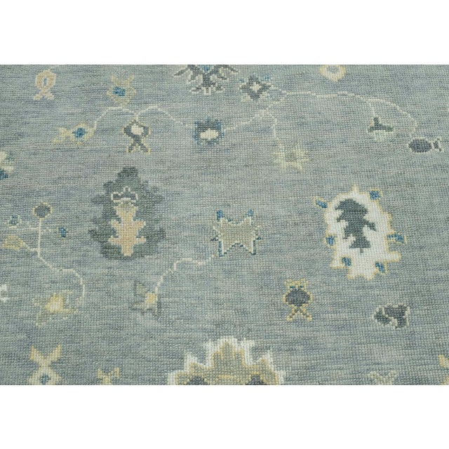 Turkish Oushak Rug 8'9" x 11'4" #18073 For Sale In Houston - Image 6 of 8