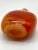 Stone Early 20th Century Orange Glass Snuff Bottle Imitating Banded Agate Made for the Mongolian Market For Sale - Image 7 of 11