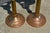 Vintage Sarreid Korea Copper & Brass Reflector Candle Stick Student Lamps Lights - a Pair For Sale - Image 6 of 12