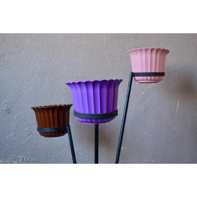 1950s Modernist Tripod Plant Holder, 1950s For Sale - Image 5 of 8