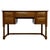 2000 - 2009 Antique English Oak Writing Table with Matching Stool, 1900s, Set of 2 For Sale - Image 5 of 18