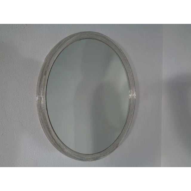 Large Acrylic Glass Mirror, 1970s For Sale - Image 12 of 14