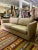 Olivia & Quinn Leather Sofa With Channel Tufting For Sale - Image 12 of 12