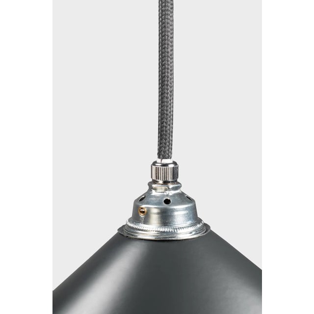 Daniel Becker 'Emily Ii' Pendant Lamp in Anthracite for Moss Objects For Sale - Image 4 of 11