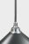 Daniel Becker 'Emily Ii' Pendant Lamp in Anthracite for Moss Objects For Sale - Image 4 of 11