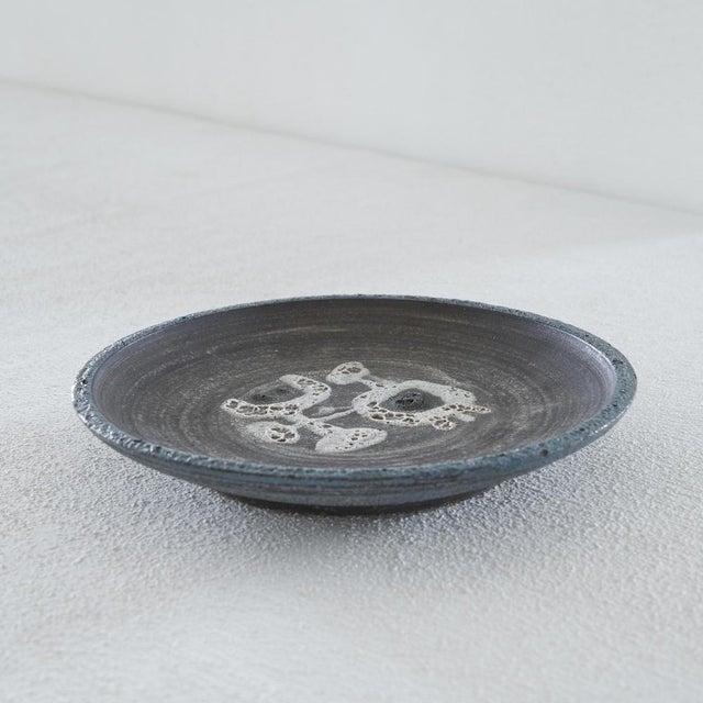 Ceramic Mid-Century Cobra Style Studio Pottery Dish by Jaap Dommisse, 1950s For Sale - Image 7 of 9