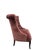 Vintage Queen Anne Style Tufted Wingback Chairs Newly Reupholstered - Pair For Sale - Image 10 of 14