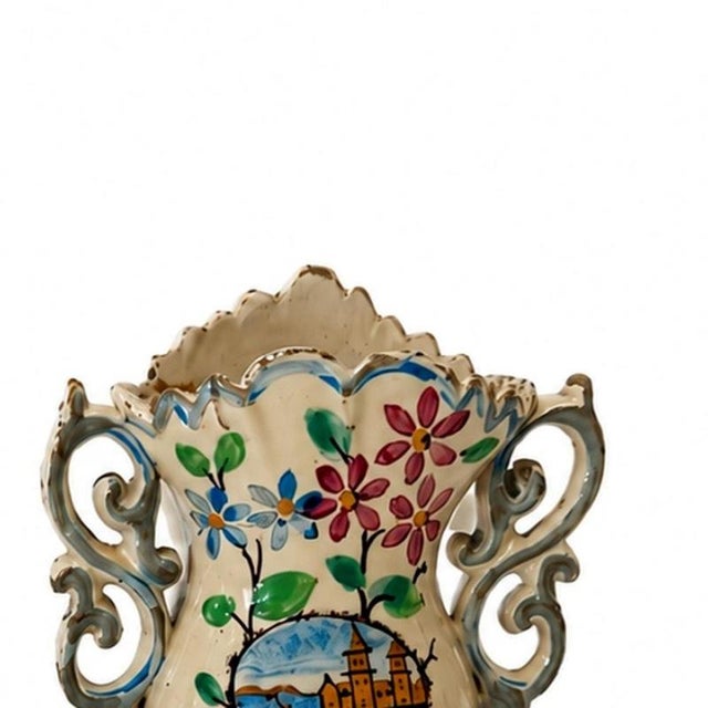 Potuguese Earthenware Jugs, 19th Century, Set of 2 For Sale - Image 4 of 6