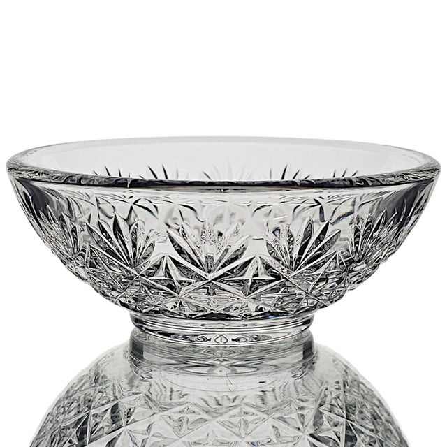 Waterford Hospitality Irish Lead Crystal Party Bowl With Box 5" For Sale - Image 15 of 15