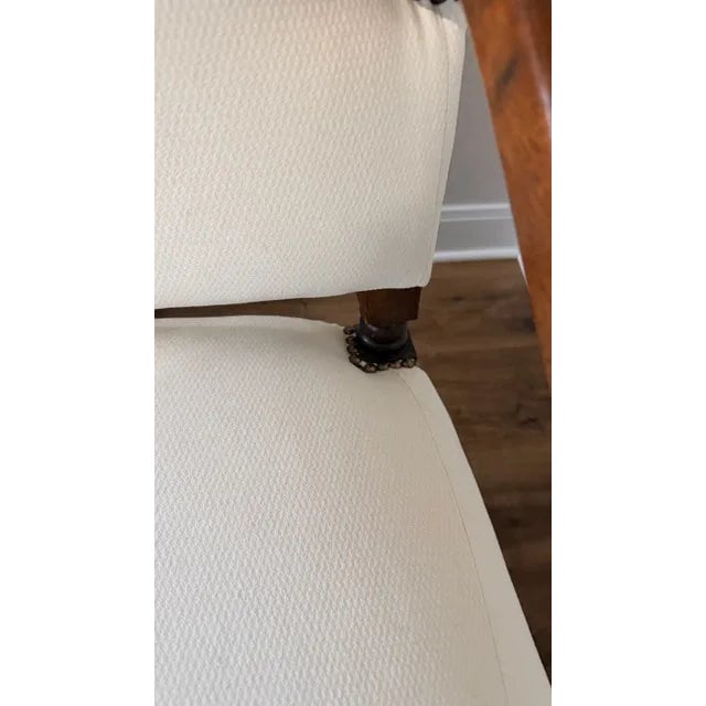 Antique White Sofa For Sale - Image 10 of 18