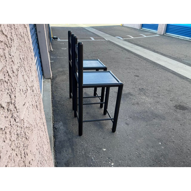 2000 - 2009 Pair of Country French Counter Stools For Sale - Image 5 of 10