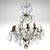 Louis XV Napoleon III Chandelier with Cut Rock Crystal, France, 1880 For Sale - Image 3 of 18