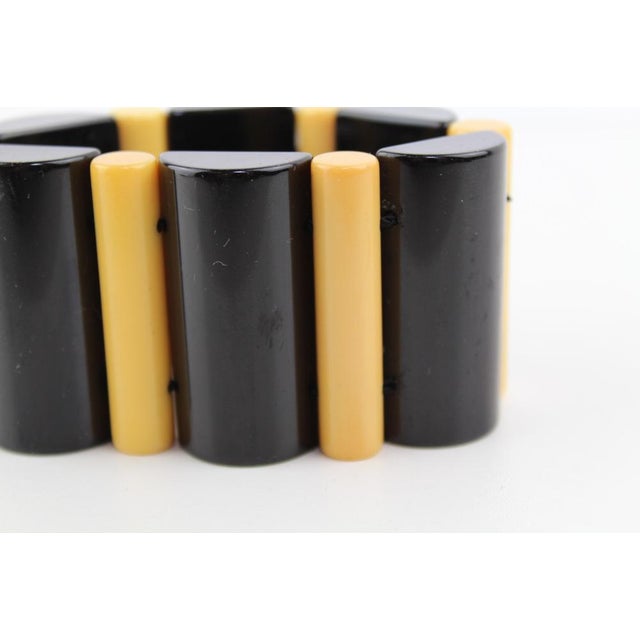 Mid-Century Modern Bakelit Bracelet, 1940s For Sale - Image 3 of 6