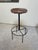 Mid-Century Modern Swivel Barstool in the Style of Frederic Weinberg For Sale - Image 3 of 5